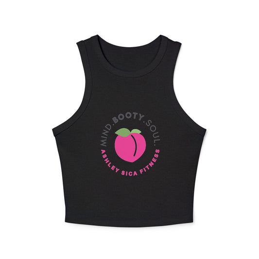 Ladies Ribbed Tank -  MBS  - Ashley Sica Fitness