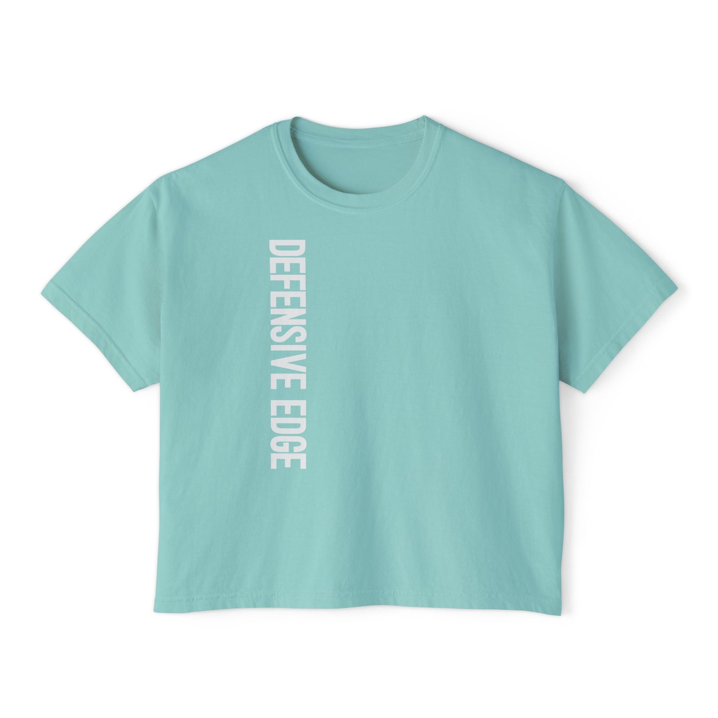 Women’s Oversized Boxy Tee - F5 - Defensive Edge Martial Arts