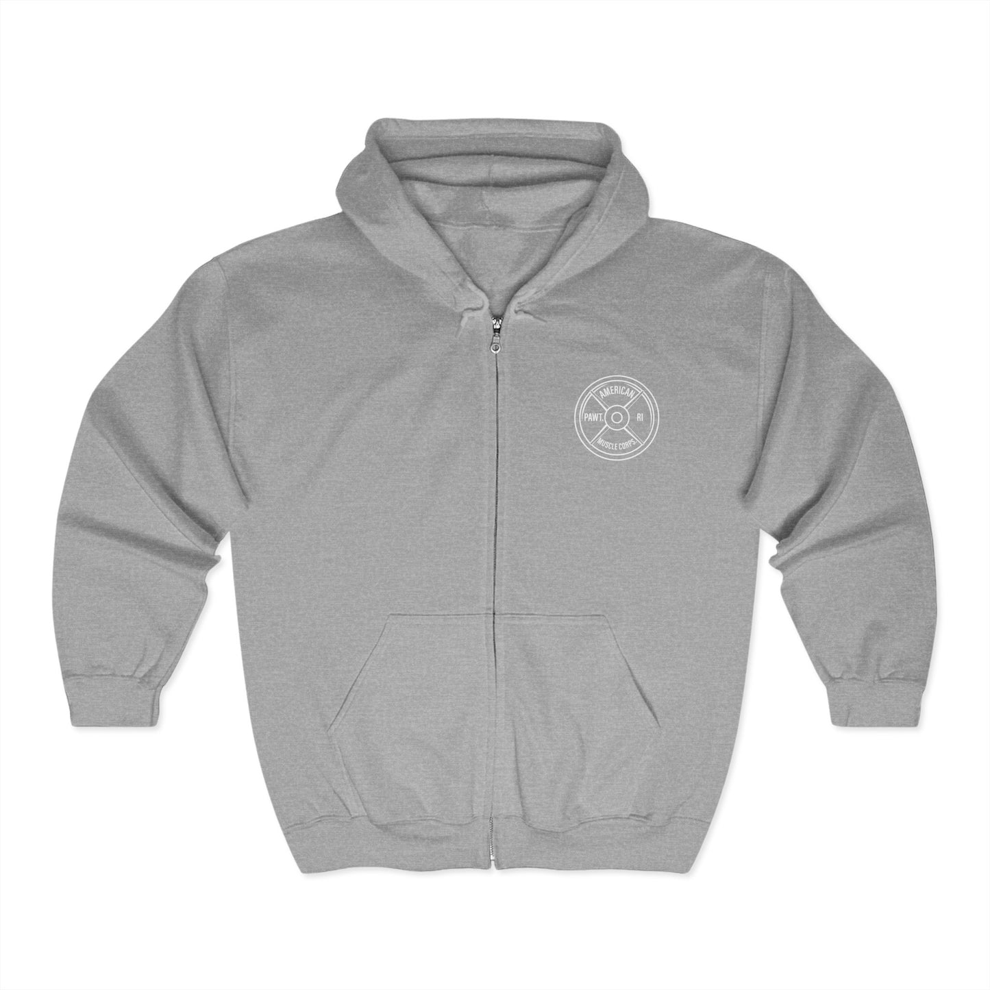 Classic Zip-Up Hoodie - American Muscle Corps