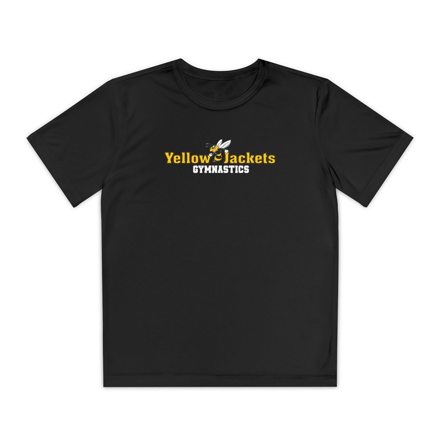 Youth Moisture-Wicking Performance Tee -Yellow Jackets Gymnastics