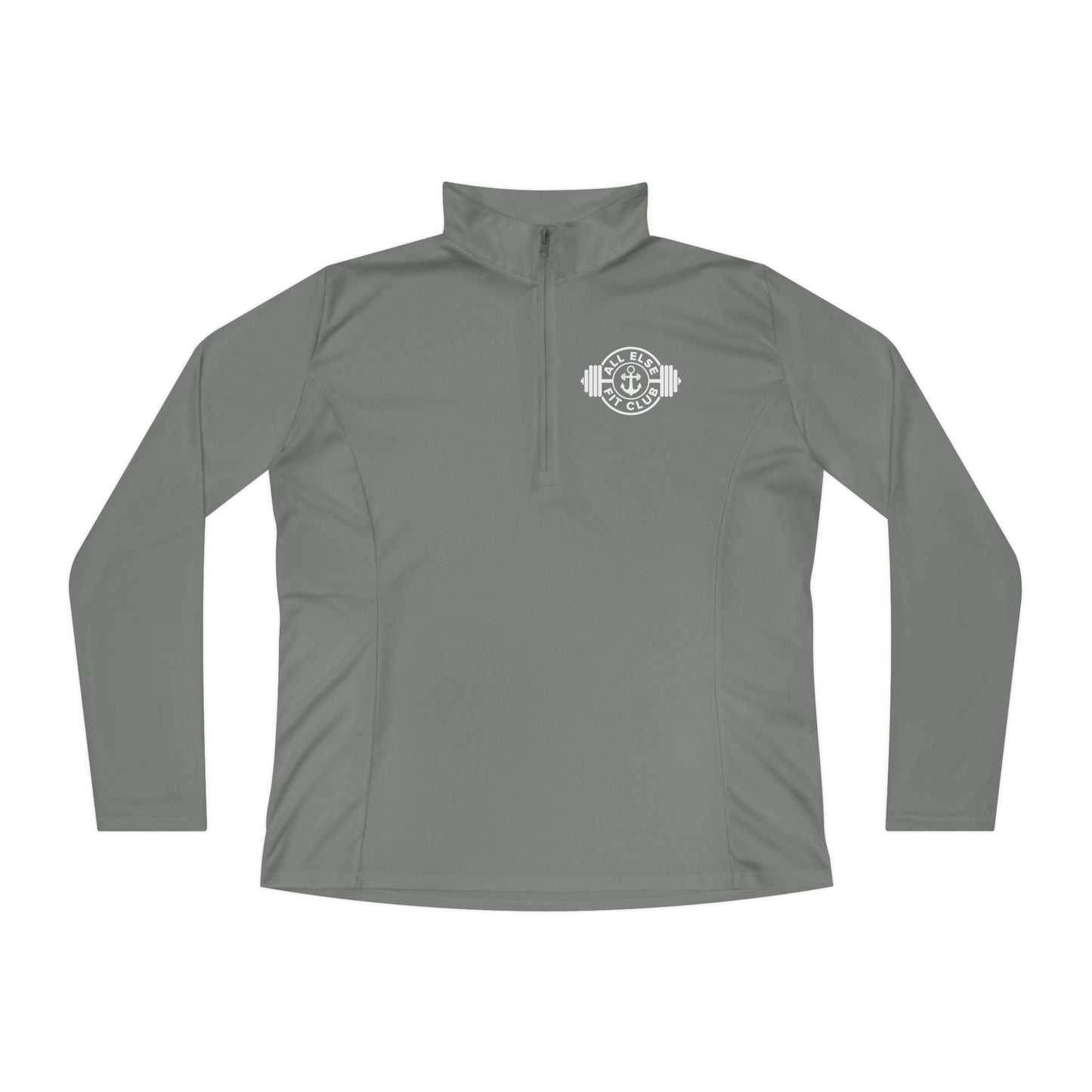 Ladies’ Quarter-Zip Pullover - Trainer - All Else Fit Club