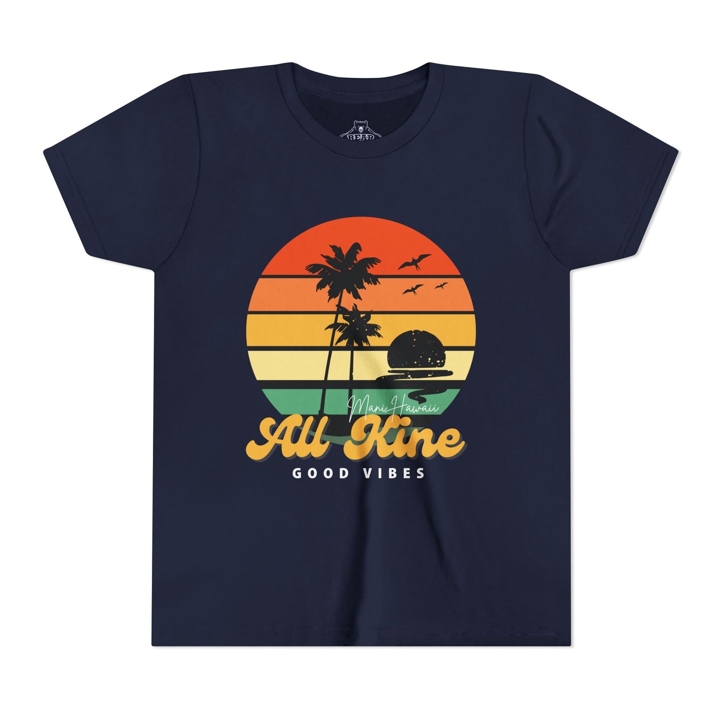 Youth Airlume Cotton Athletic  Tee - All Kine