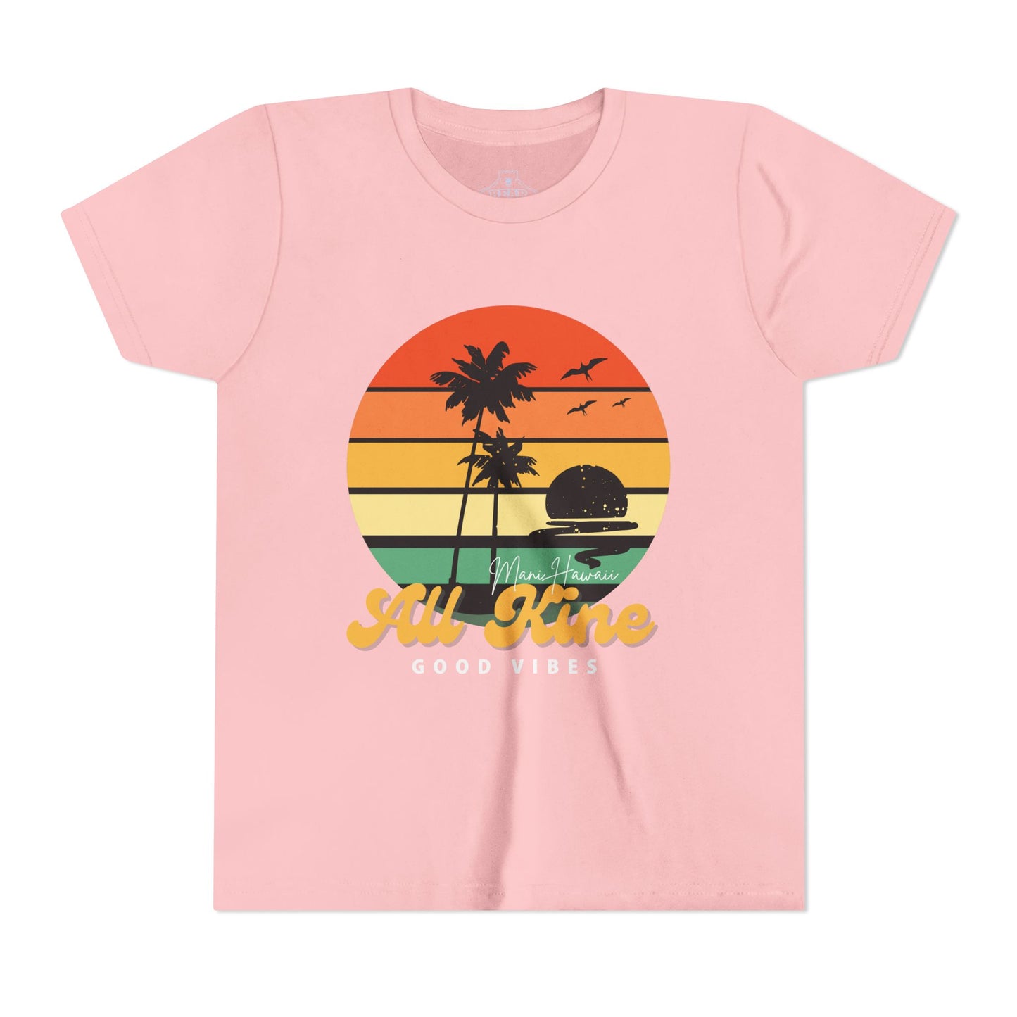 Youth Airlume Cotton Athletic  Tee - All Kine