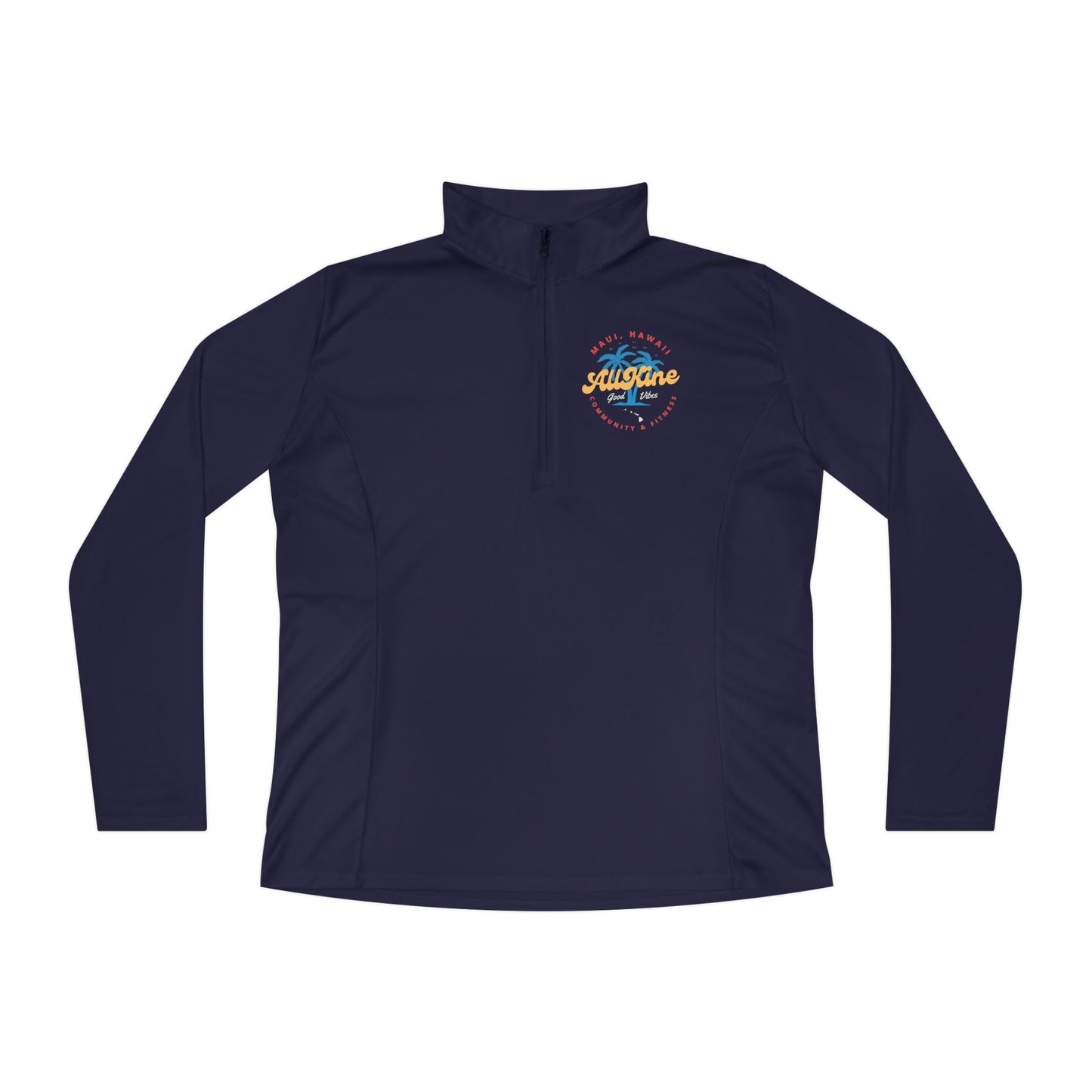 Ladies’ Quarter-Zip Pullover - Paradise - All Kine