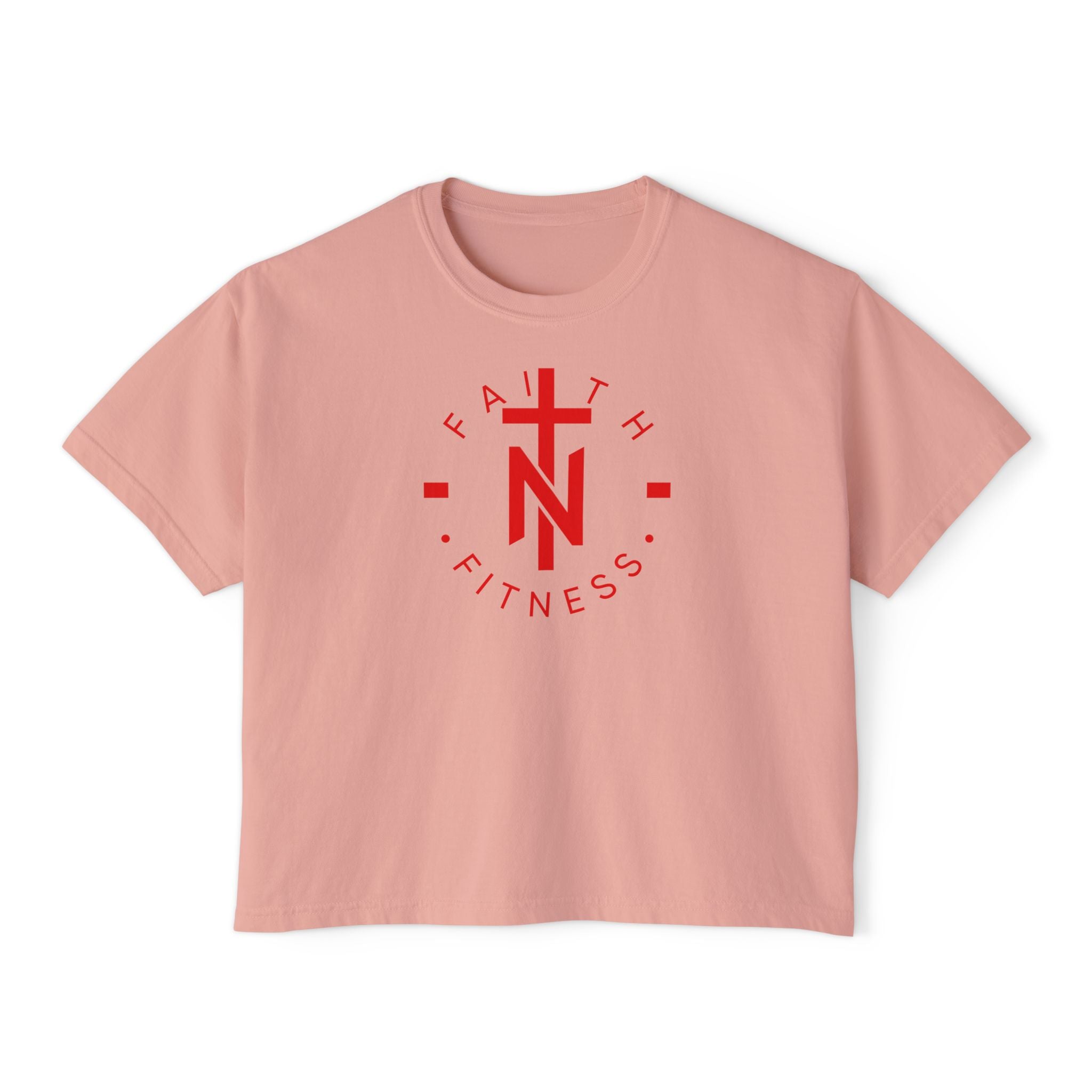 Women’s Oversized Boxy Tee - Faith N Fit