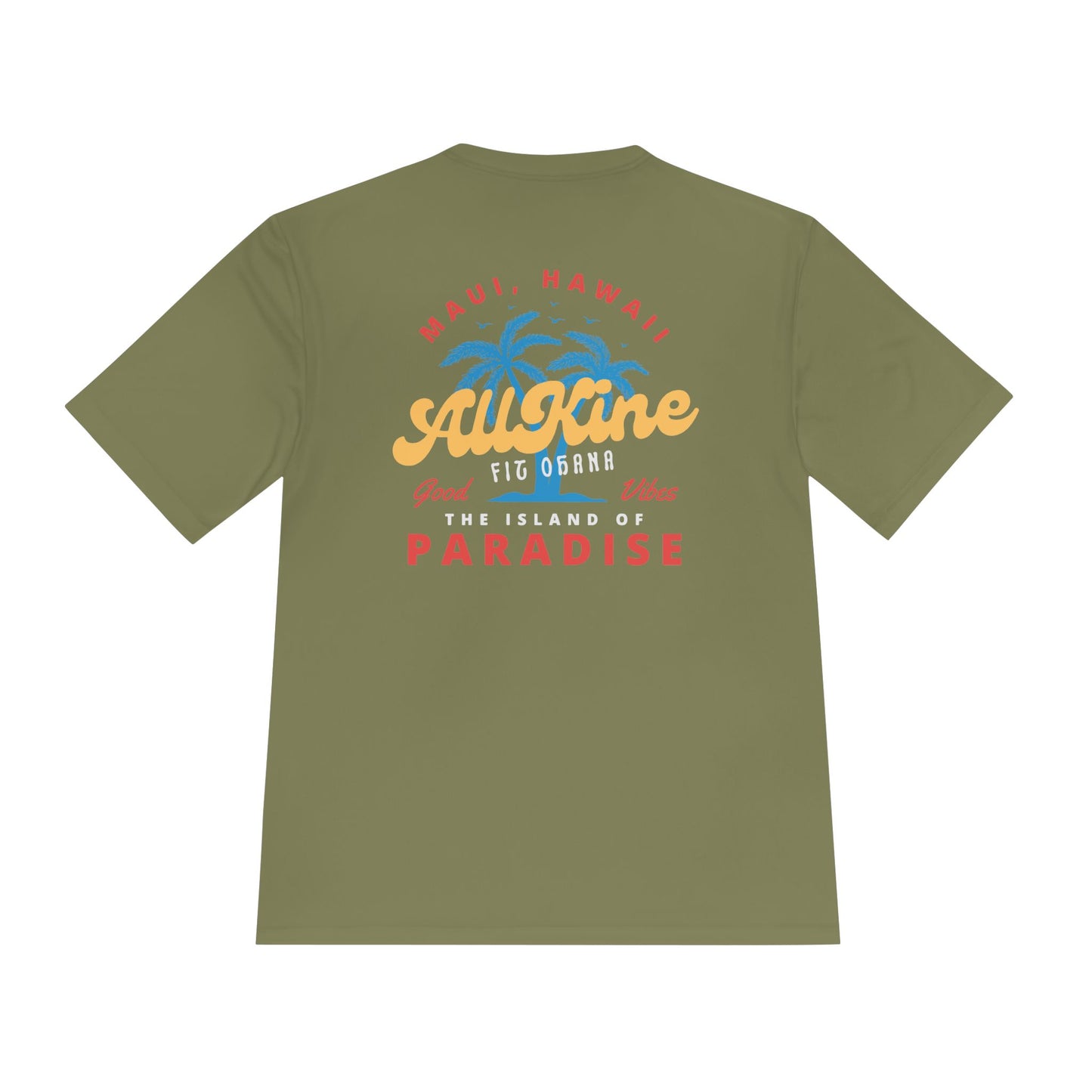 Moisture-Wicking Performance Tee - Paradise - All Kine
