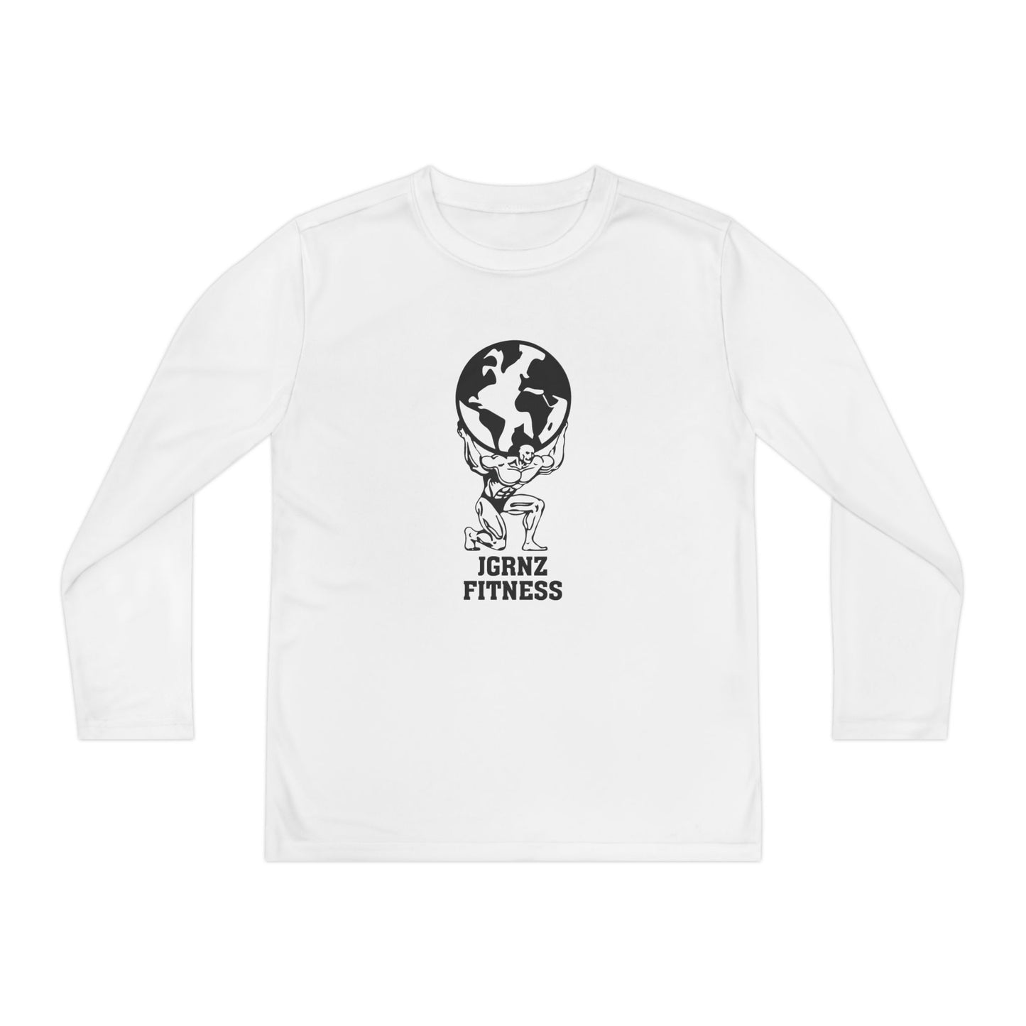 Youth Performance Long Sleeves - FB - JGRNZ Fitness