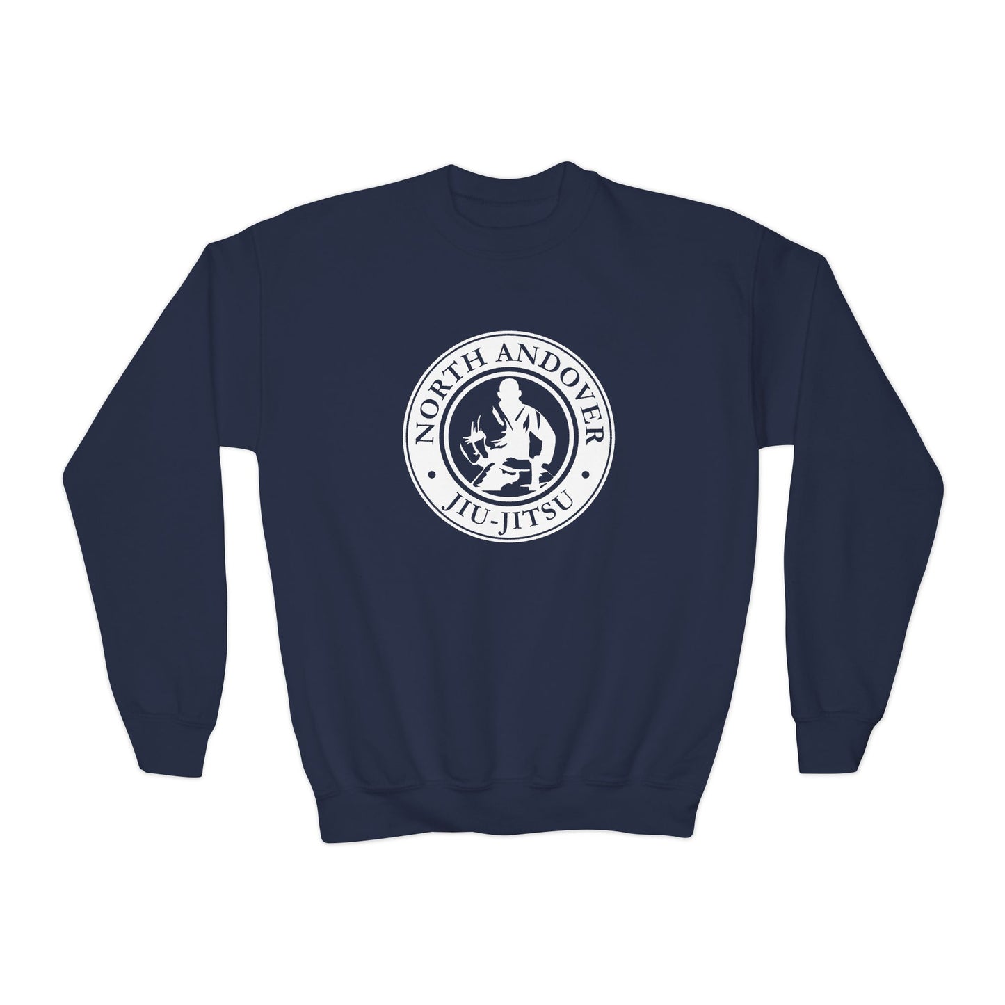 Youth Perfect Soft Crewneck Sweatshirt - North Andover Jiu - Jitsu