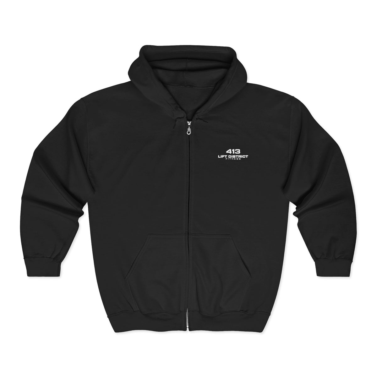 Classic Zip-Up Hoodie - 413 - Lift District Fitness