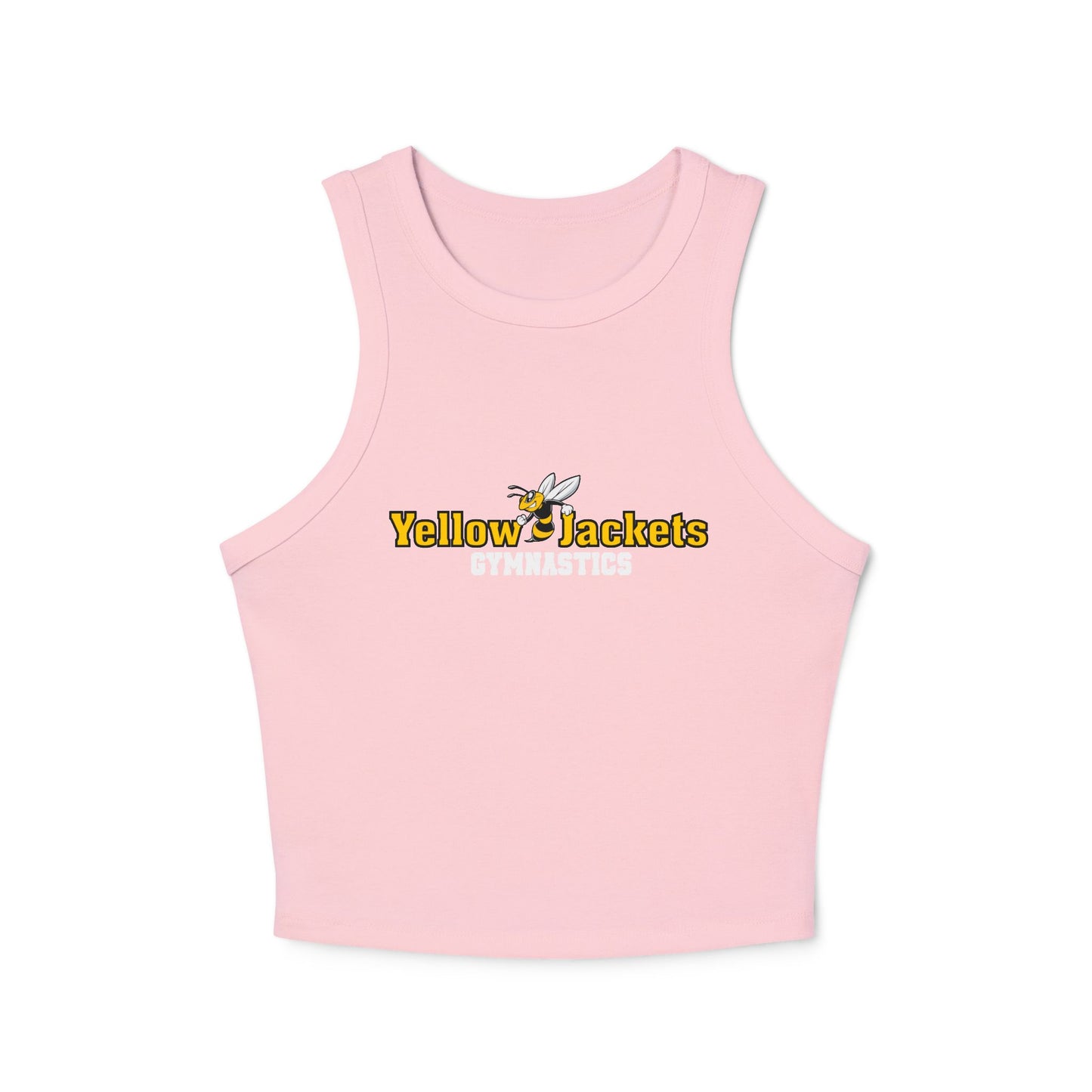 Ladies Ribbed Tank -  Yellow Jackets Gymnastics