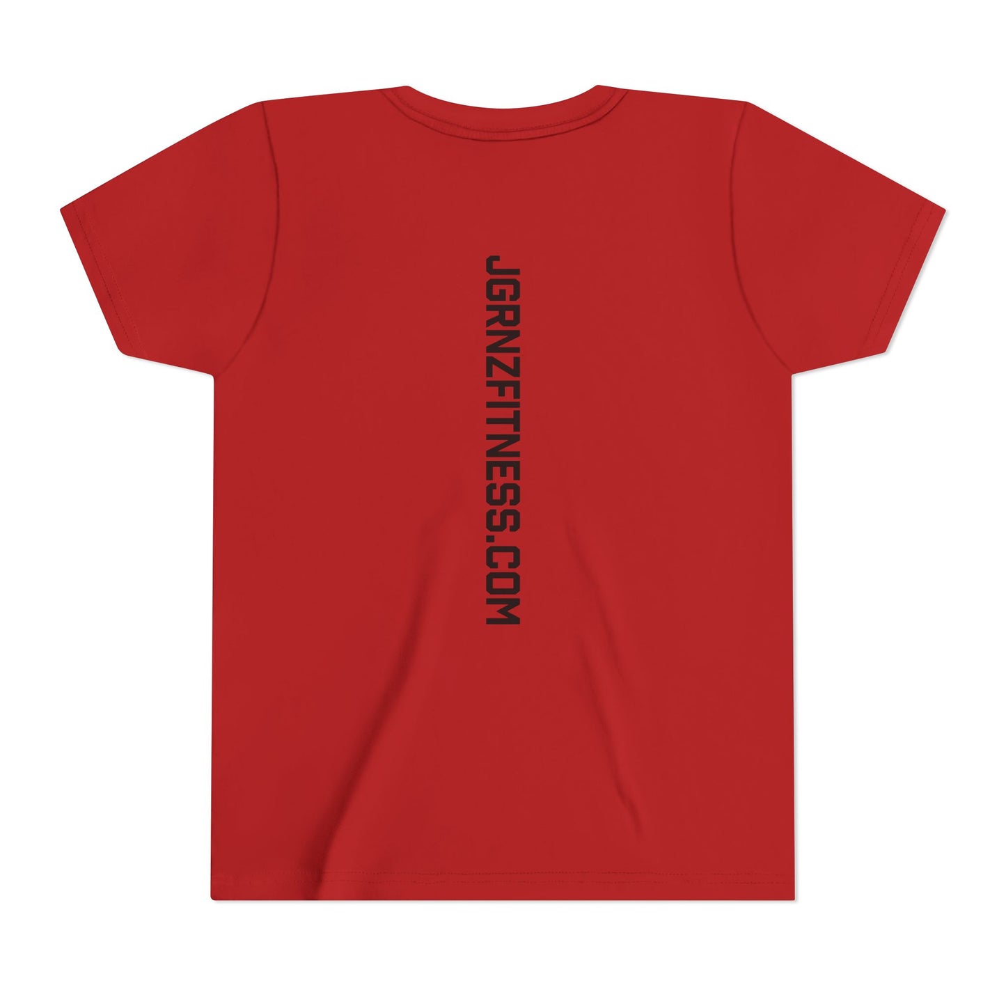 Airlume Cotton Athletic Youth Tee - FB - JGRNZ Fitness