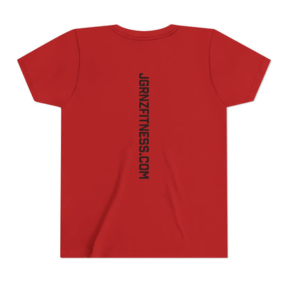 Airlume Cotton Athletic Youth Tee - FB - JGRNZ Fitness
