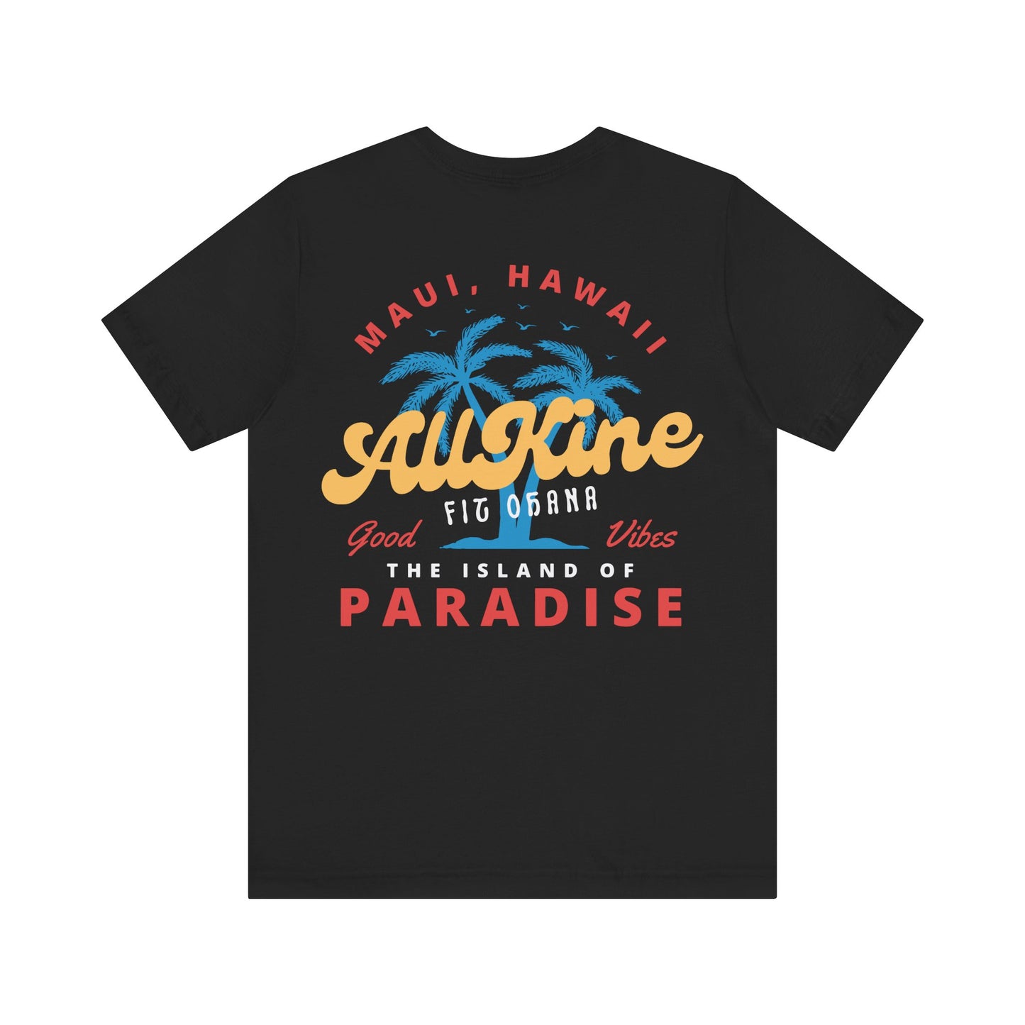 Airlume Cotton Athletic Tee - Paradise - All Kine