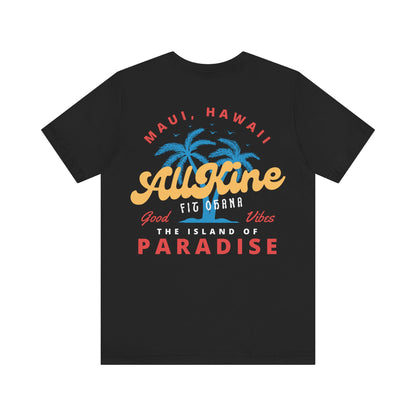Airlume Cotton Athletic Tee - Paradise - All Kine
