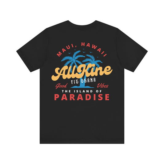 Airlume Cotton Athletic Tee - Paradise - All Kine