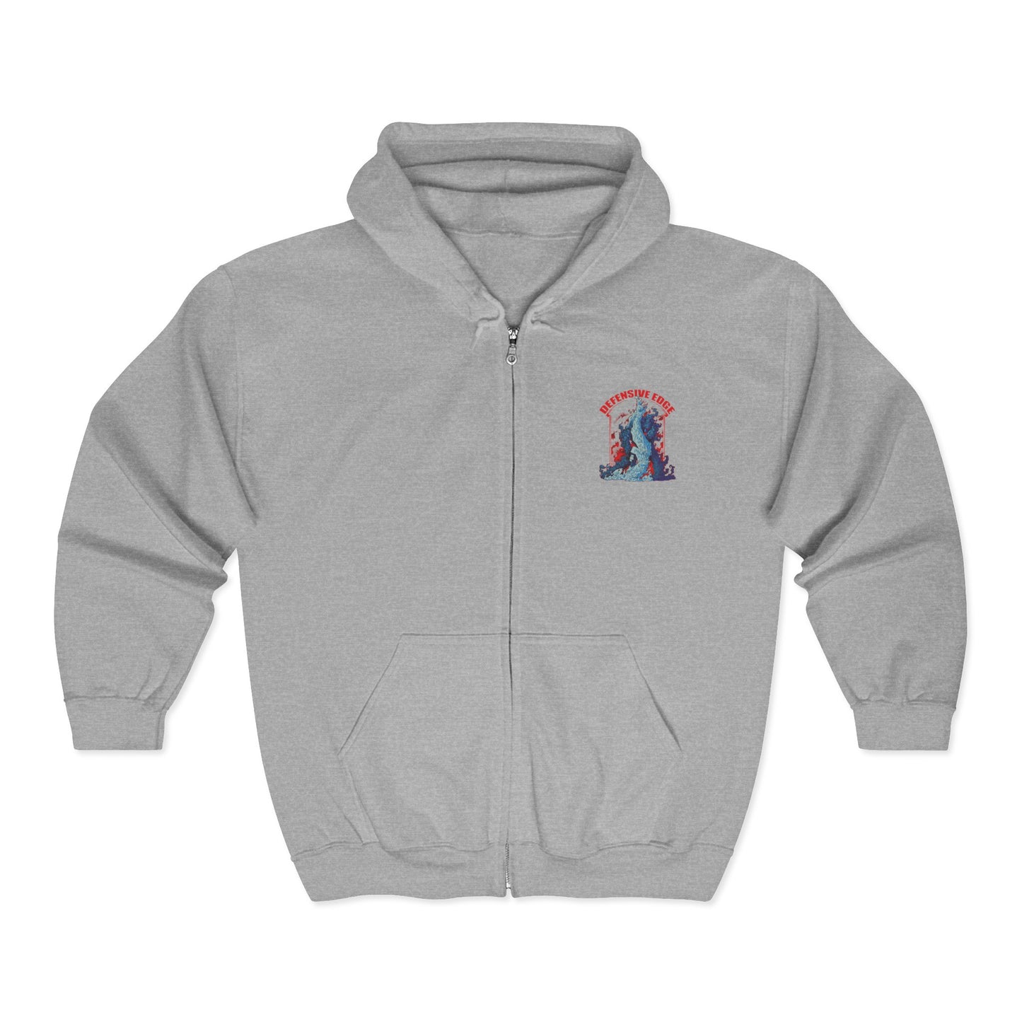 Classic Zip-Up Hoodie - DE-Defensive Edge Martial Arts