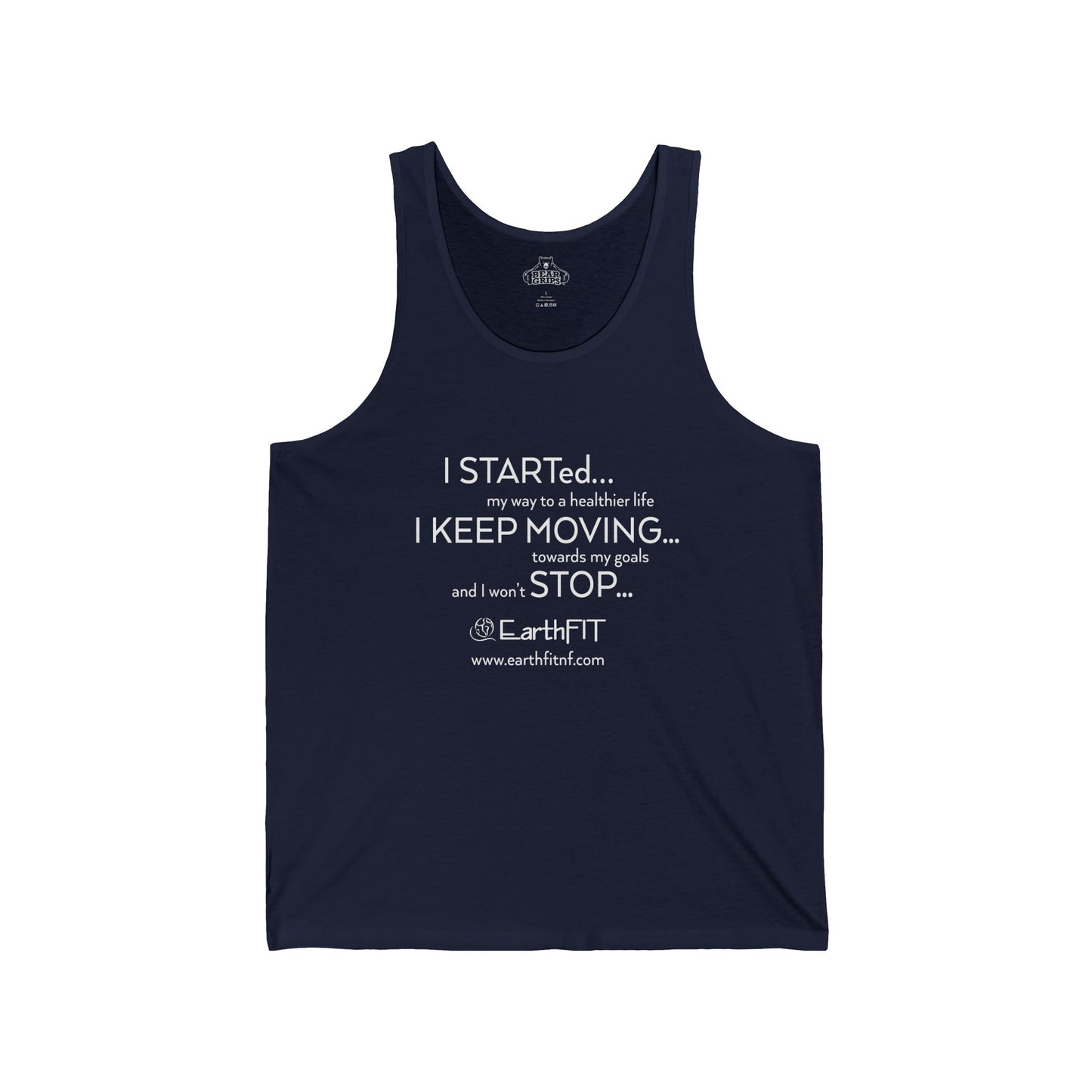 Workout Tank -  Keep Moving- EarthFit