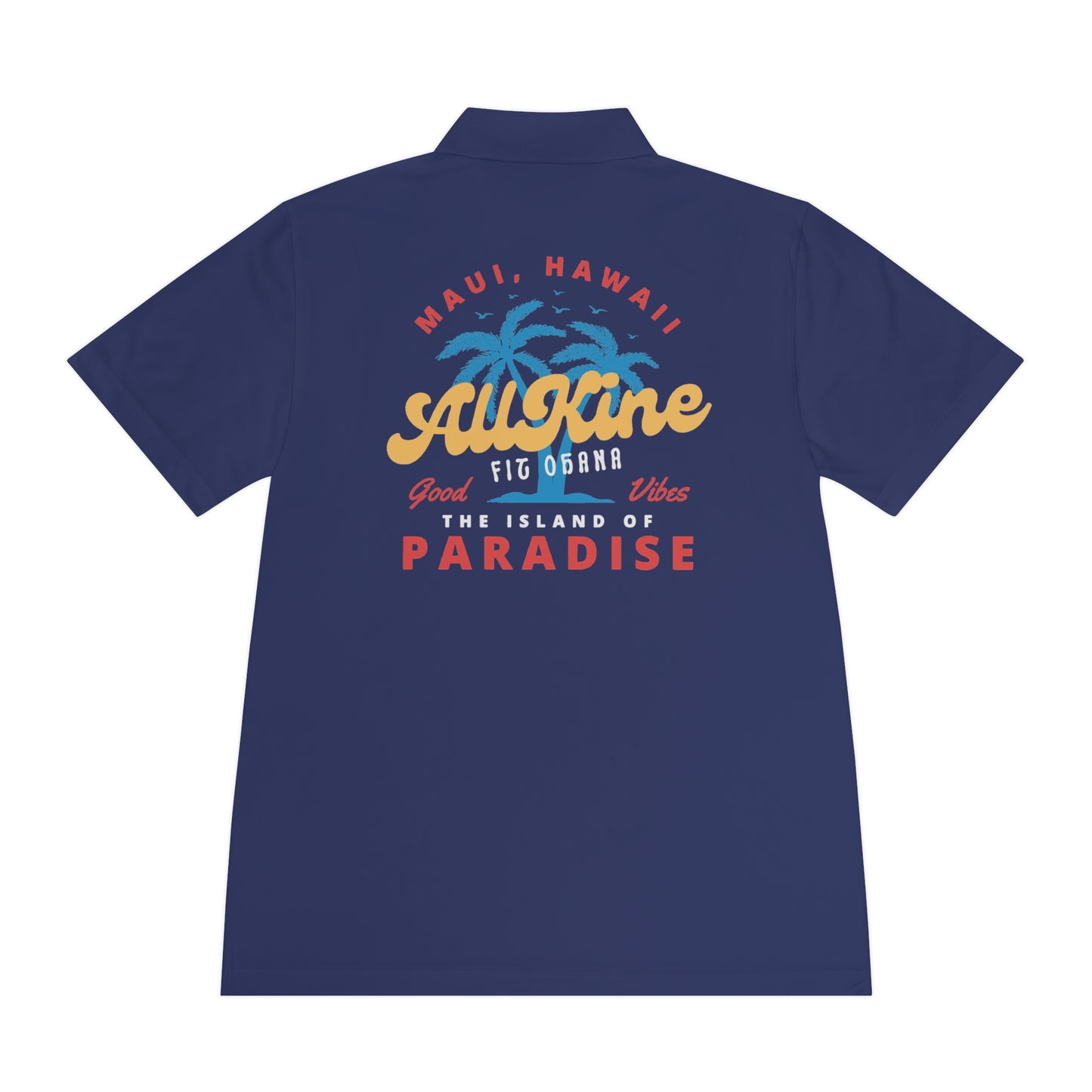 Performance Polo Shirt - Moisture Wicking - Paradise - All Kine