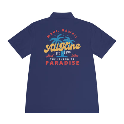 Performance Polo Shirt - Moisture Wicking - Paradise - All Kine