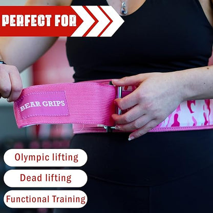 3 Layer Weight Lifting Belt - Auto Locking Gym Belt for Men and Women