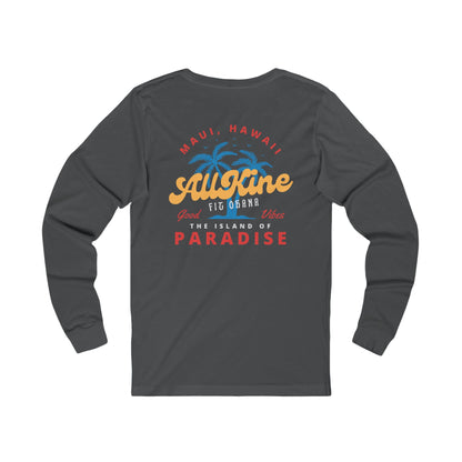 Long Sleeve Cotton Shirt - Paradise - All Kine