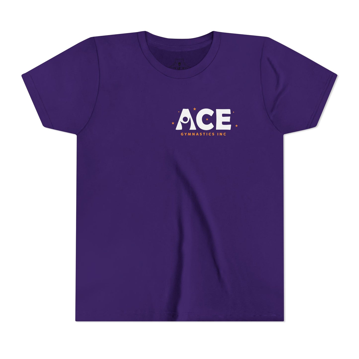 Airlume Cotton Athletic Youth Tee - Ace Gymnastics