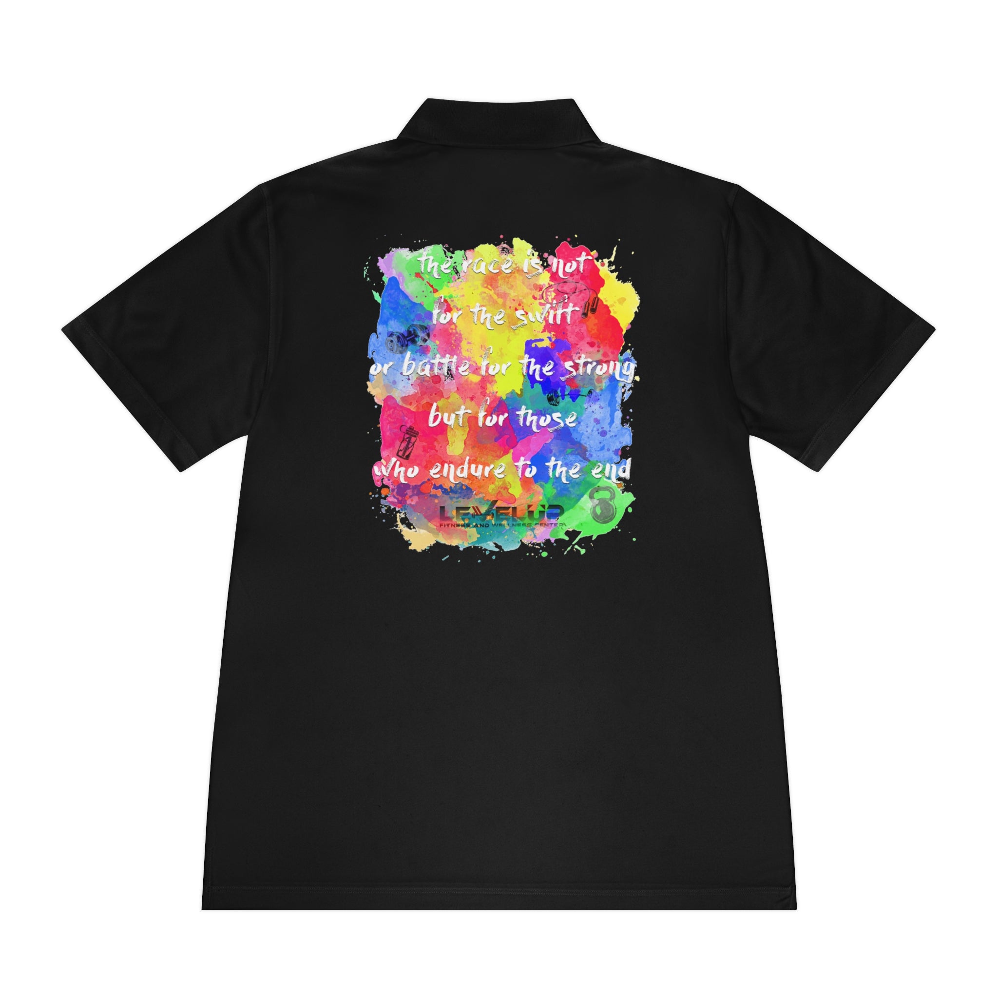 Performance Polo Shirt - Moisture Wicking - Viva - Level Up Fitness