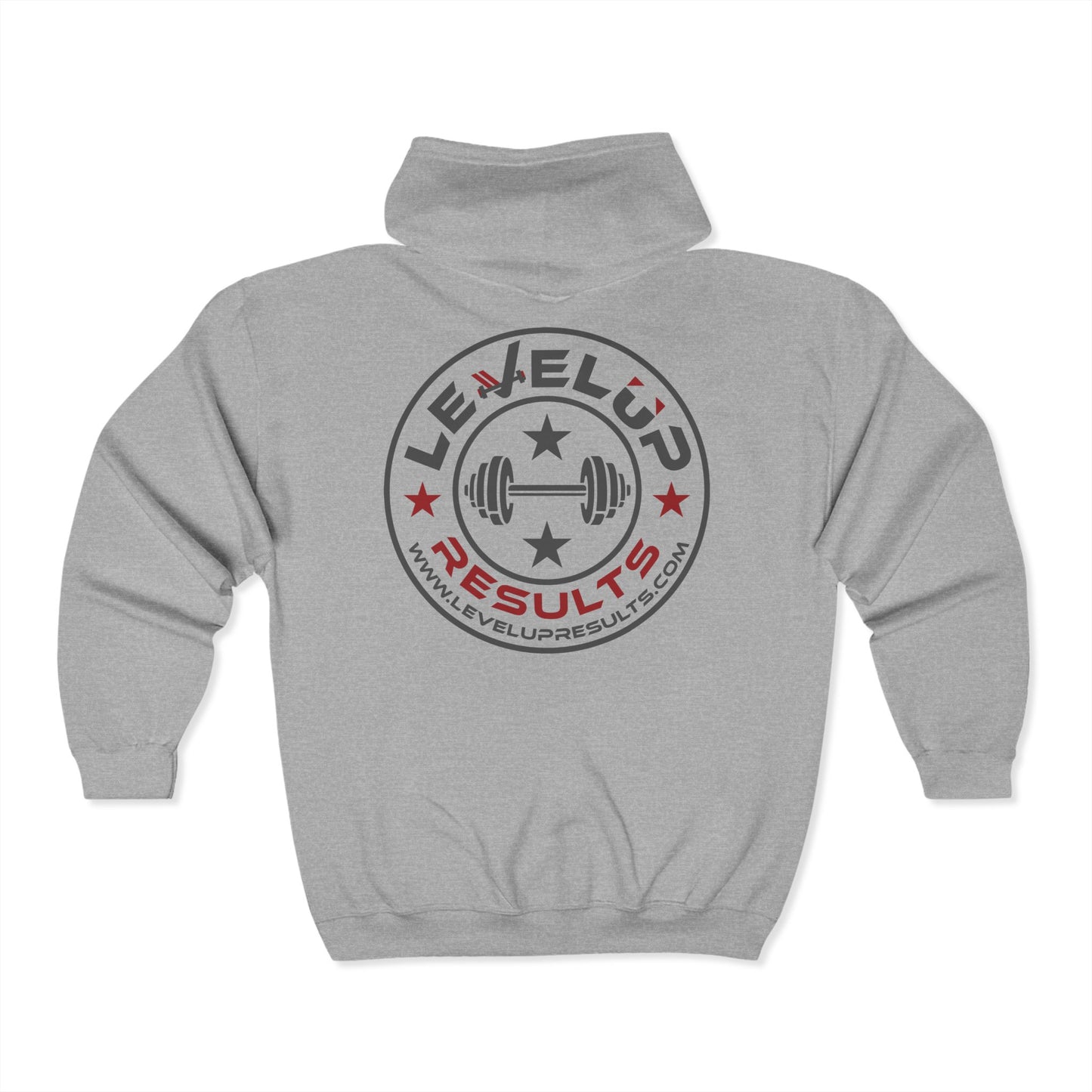 Classic Zip-Up Hoodie - Results - Level Up Fitness