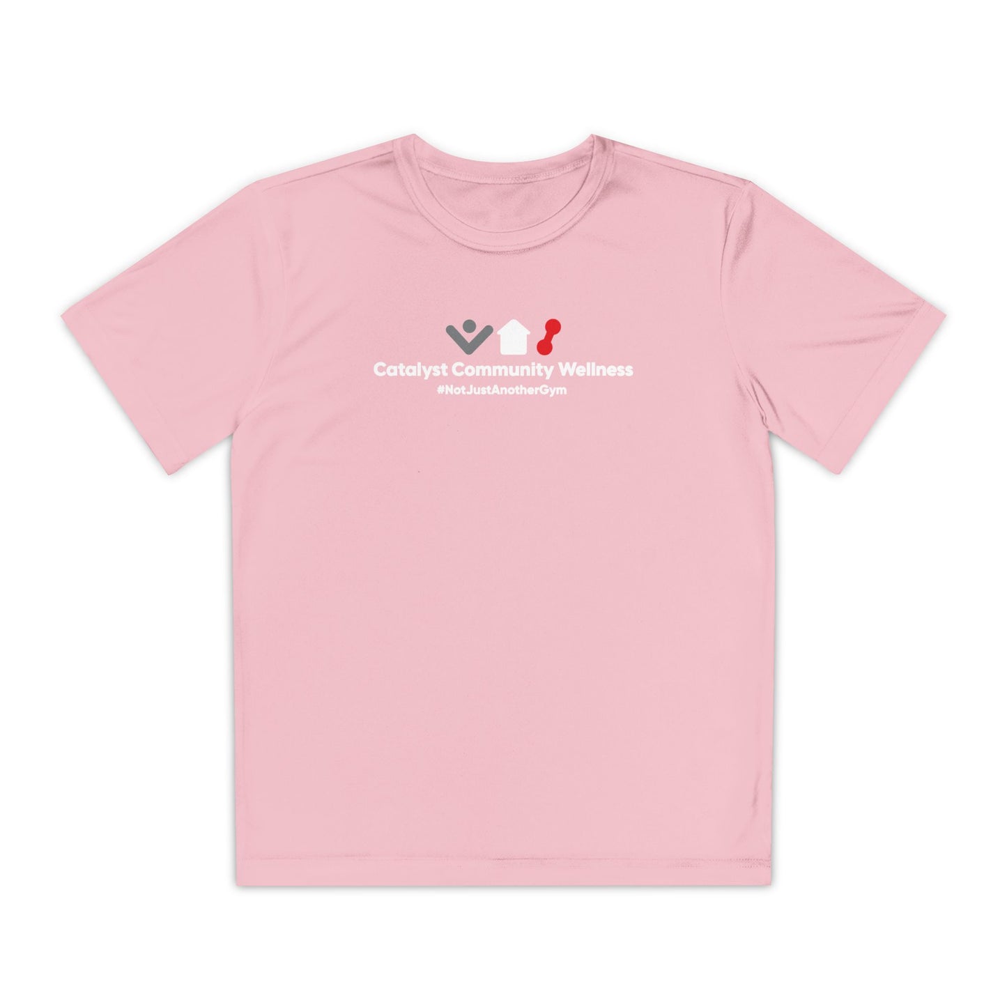 Youth Moisture-Wicking Performance Tee - Notjustanothergym-Catalyst Community Wellness