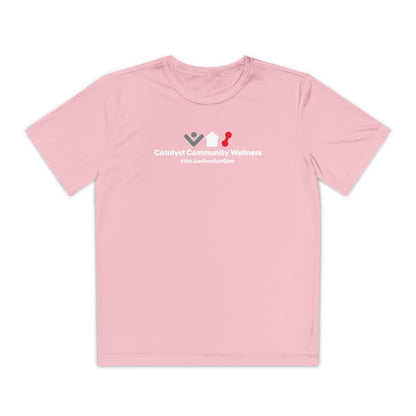 Youth Moisture-Wicking Performance Tee - Notjustanothergym-Catalyst Community Wellness