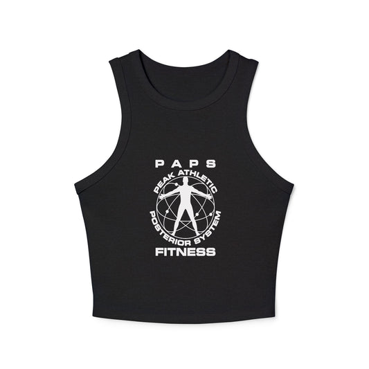 Ladies Ribbed Tank -  PAPS Fitness