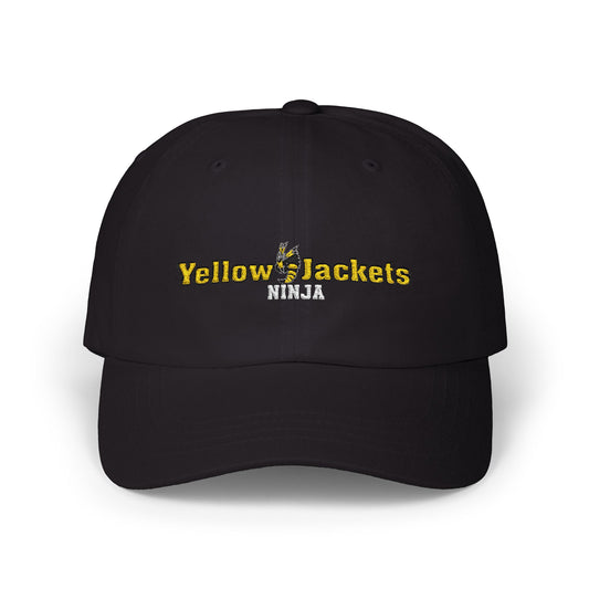 Adjustable Cotton Gym Hat - Yellow Jackets Ninja 