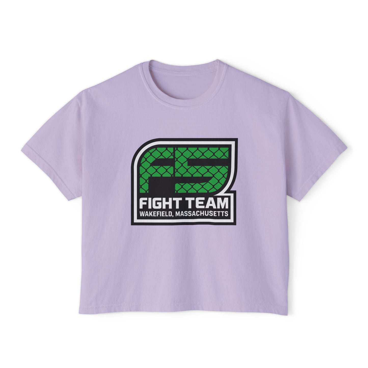 Women’s Oversized Boxy Tee - F5 - Template