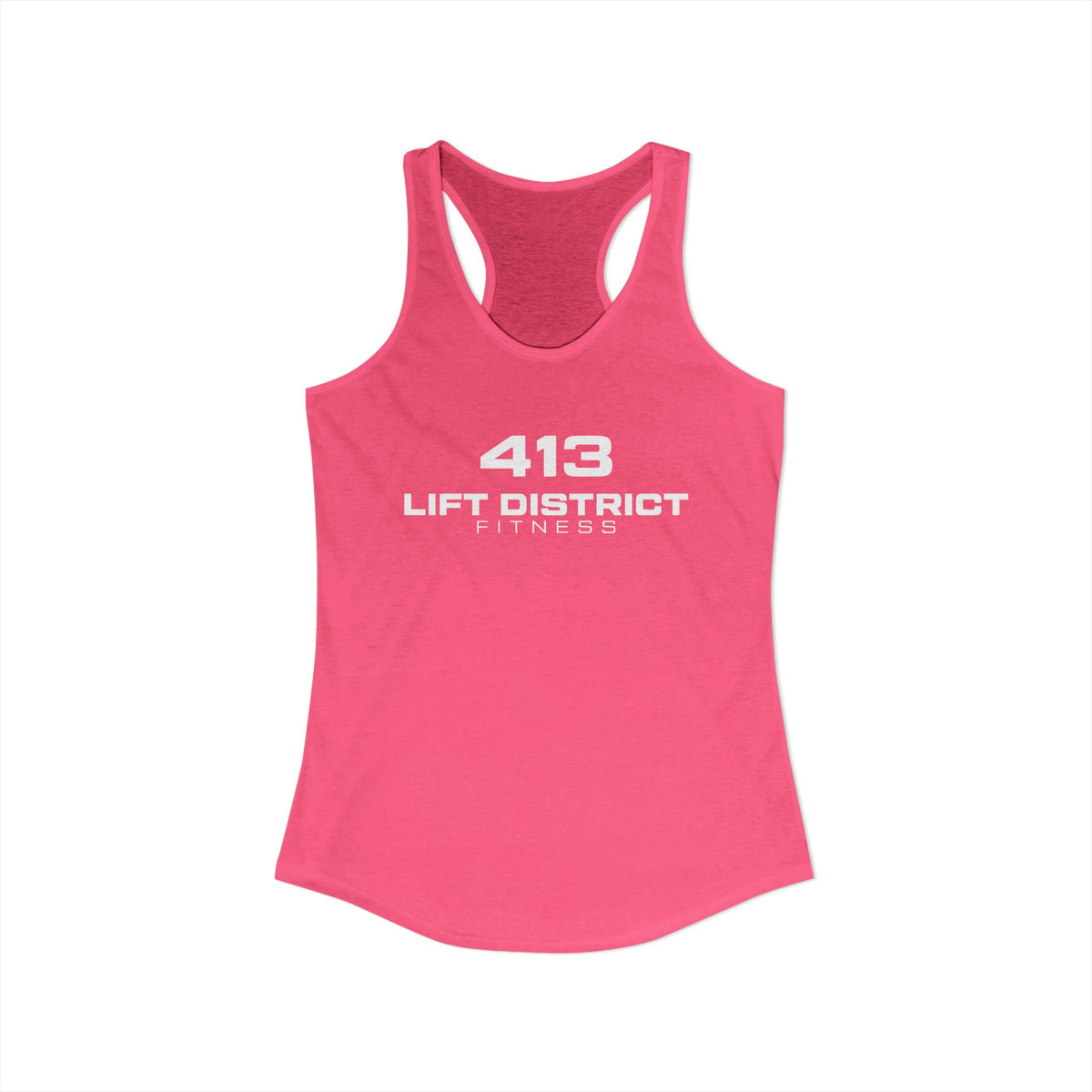 Ladies Racerback Tank - 413 - Lift District Fitness