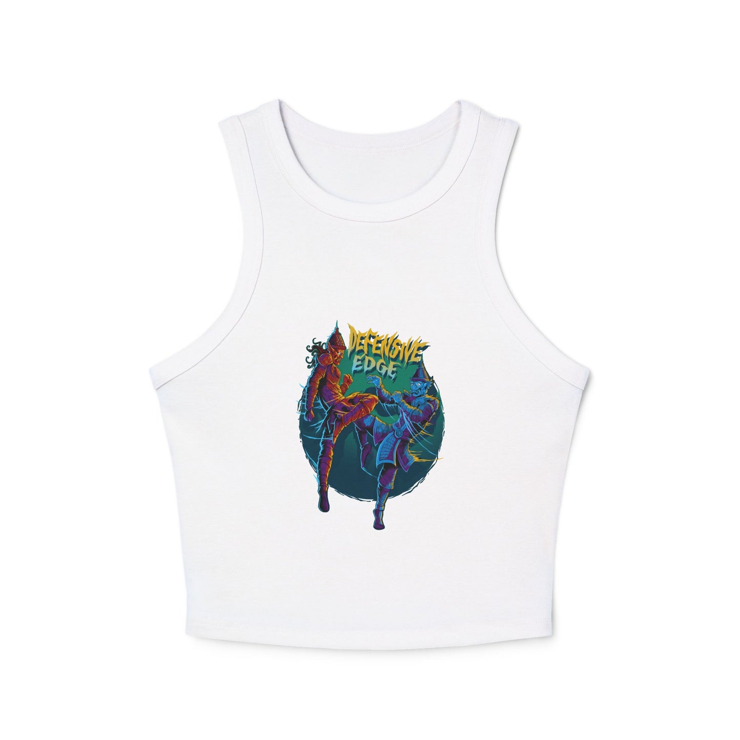 Ladies Ribbed Tank - DEM- Defensive Edge Martial Arts