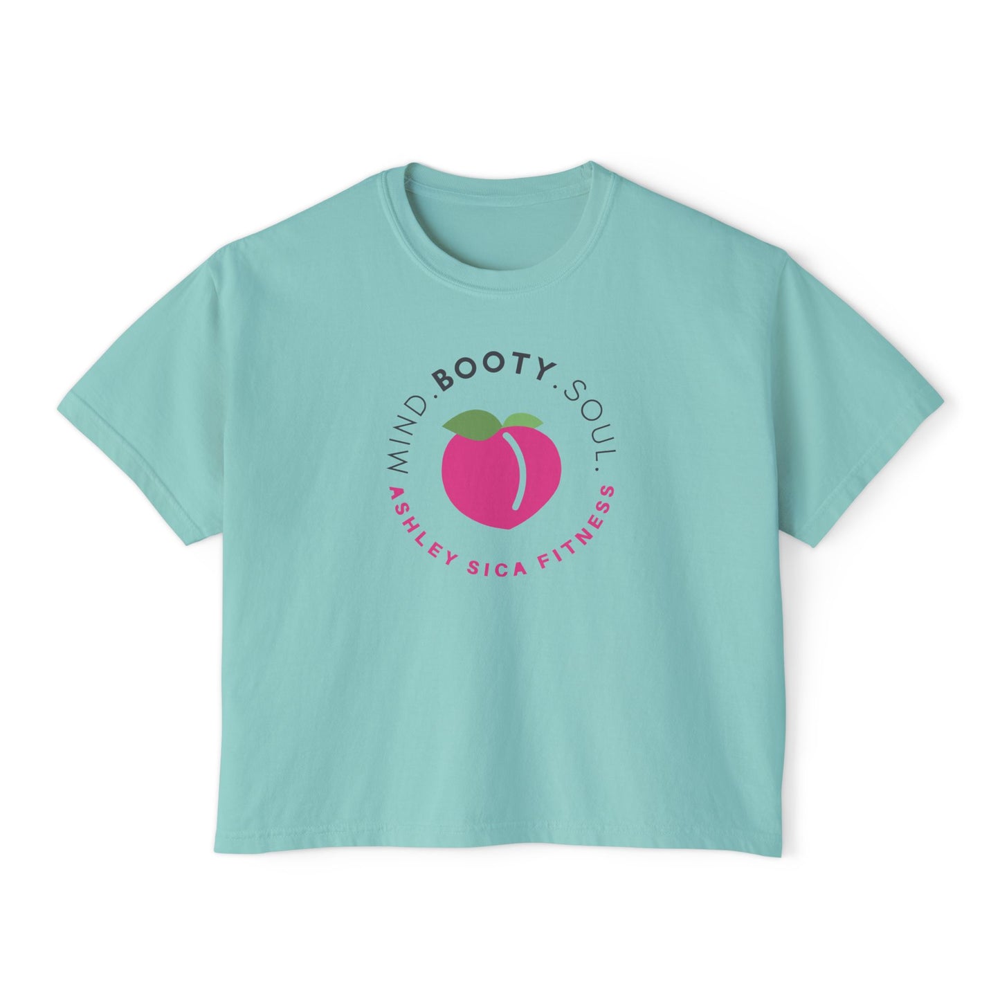 Women’s Oversized Boxy Tee - MBS  - Ashley Sica Fitness