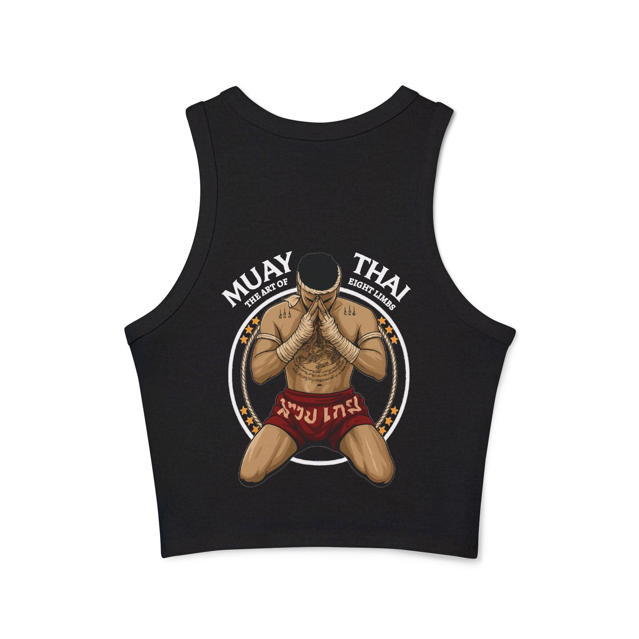 Ladies Ribbed Tank - 8 limbs - DS Muay Thai Squad