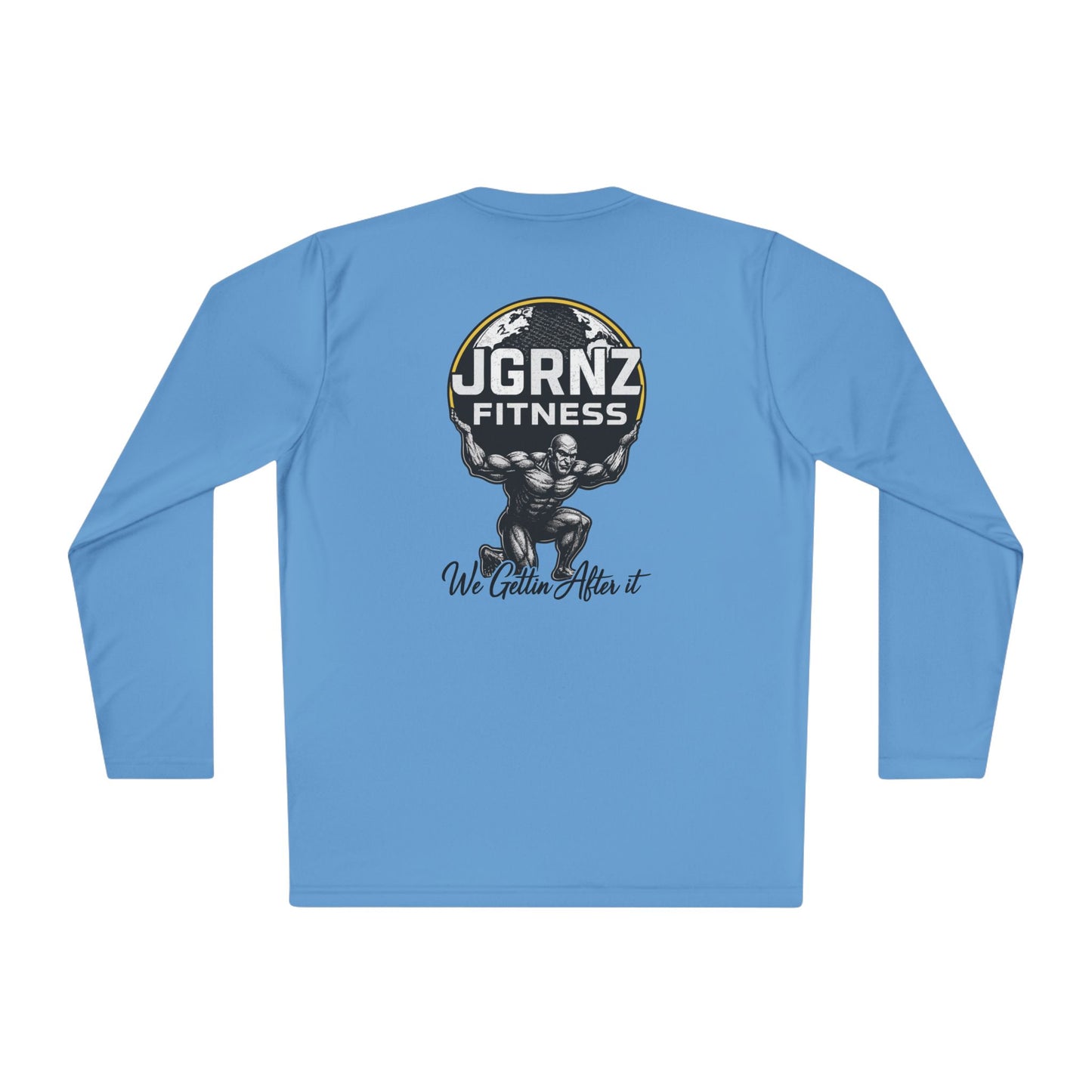 Unisex Performance Long Sleeve  - Steel Atlas - JGRNZ Fitness