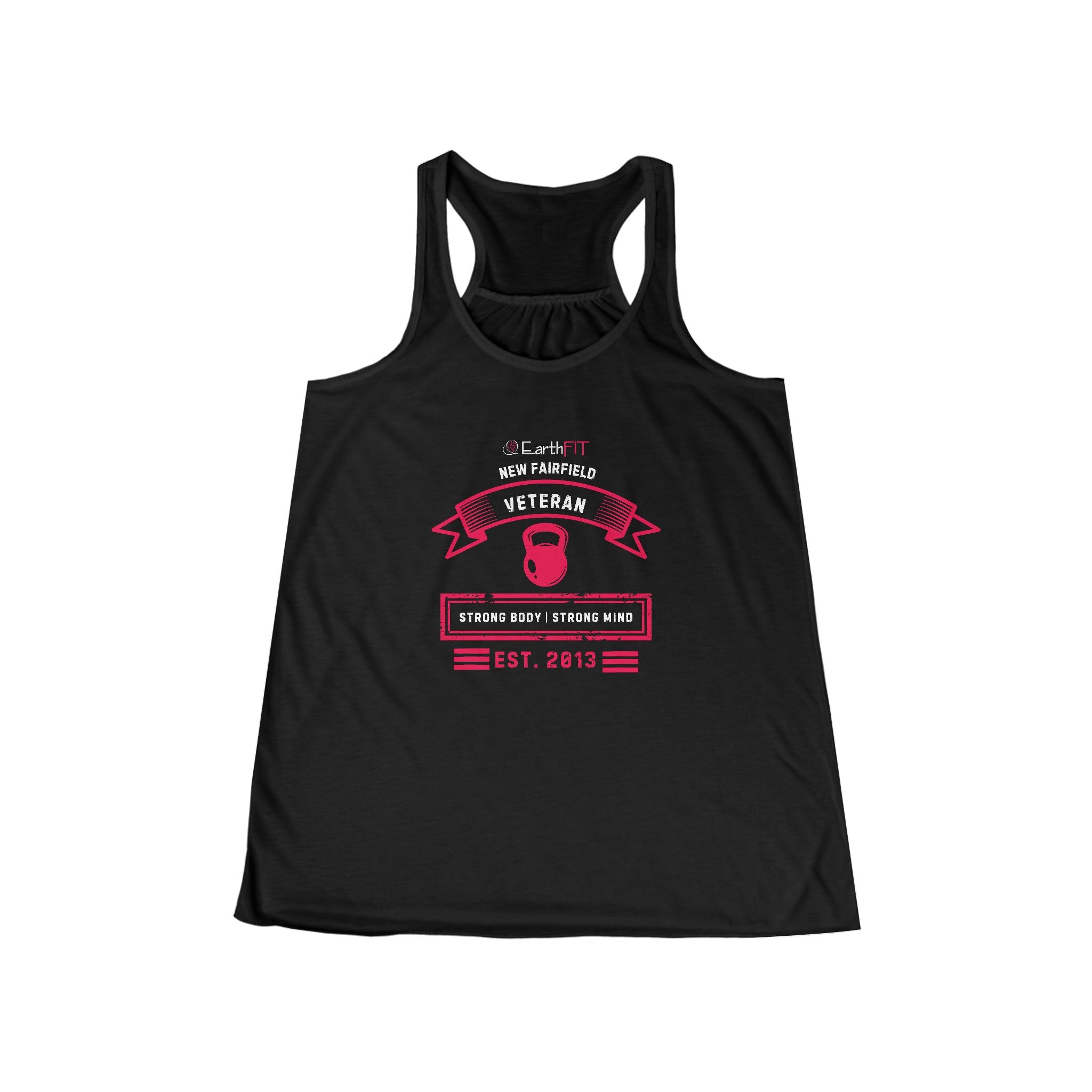 Ladies Flowy Racerback Tank - EF - Earthfit