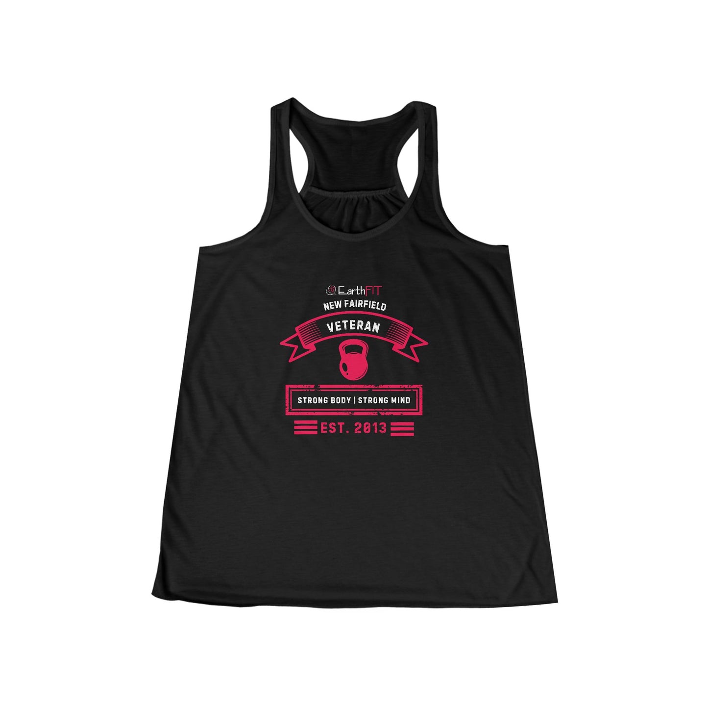 Ladies Flowy Racerback Tank - EF - Earthfit