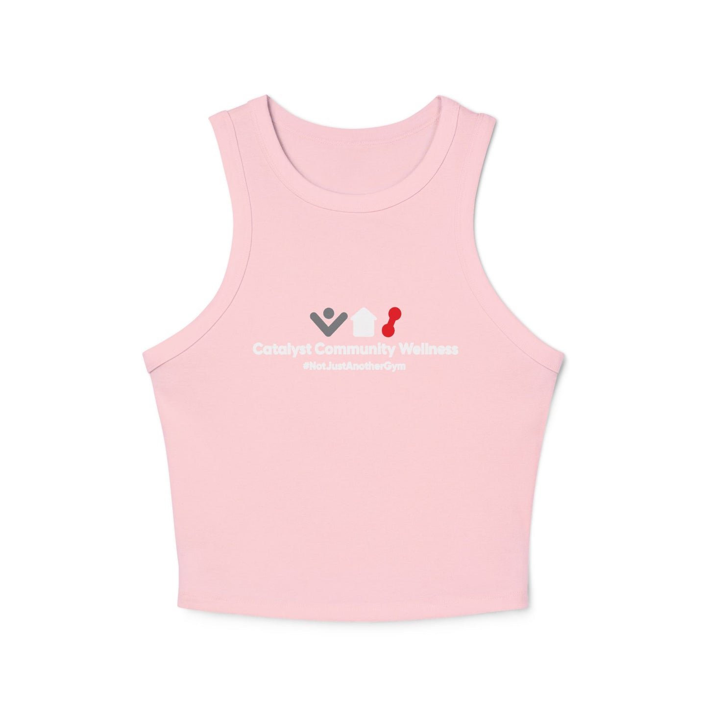 Ladies Ribbed Tank - Notjustanothergym-Catalyst Community Wellness
