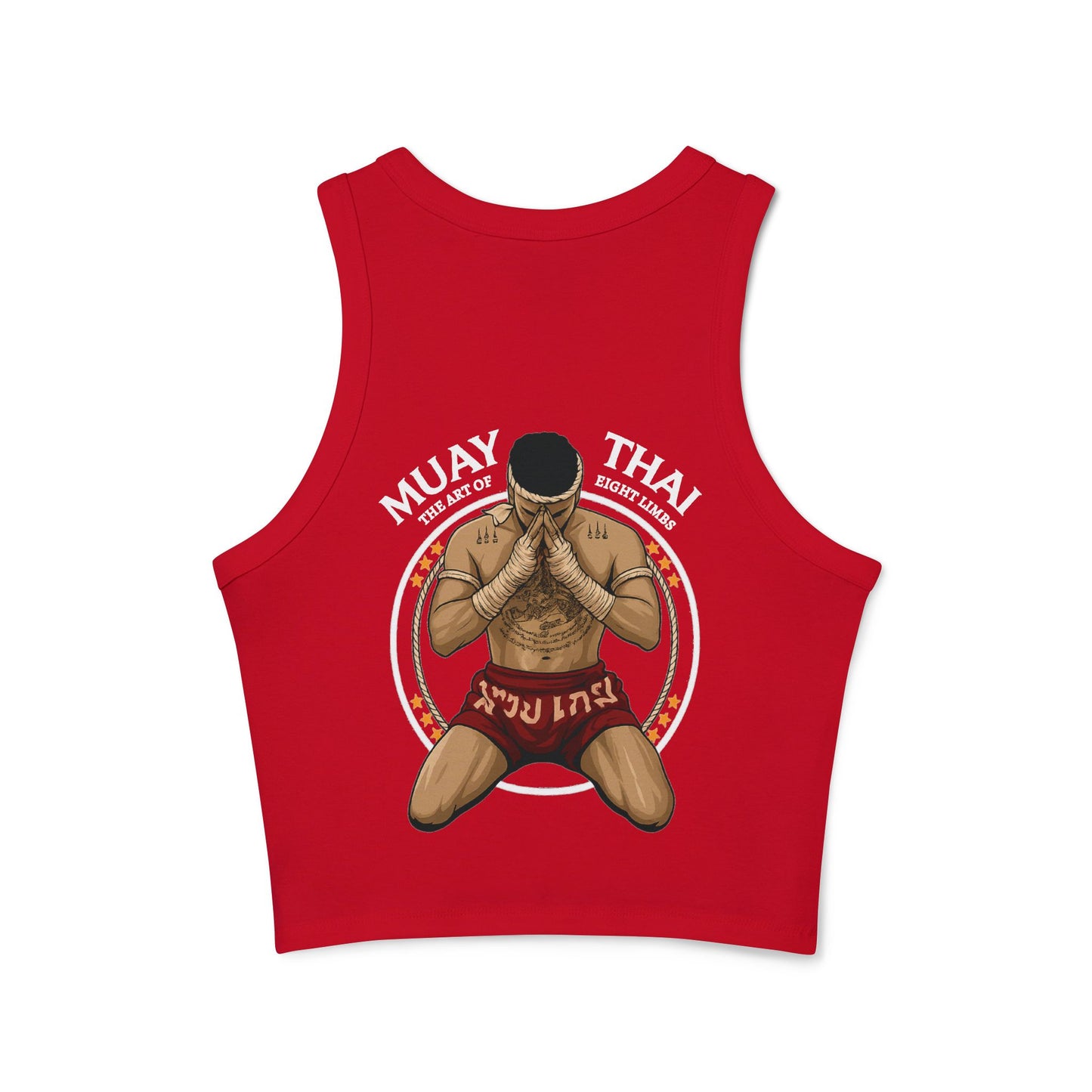 Ladies Ribbed Tank - 8 limbs - DS Muay Thai Squad