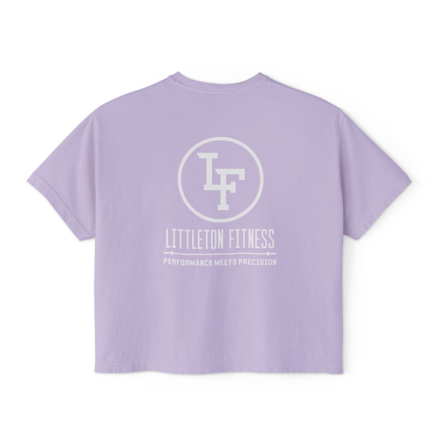 Women’s Oversized Boxy Tee - PMP - LITTLETON FITNESS