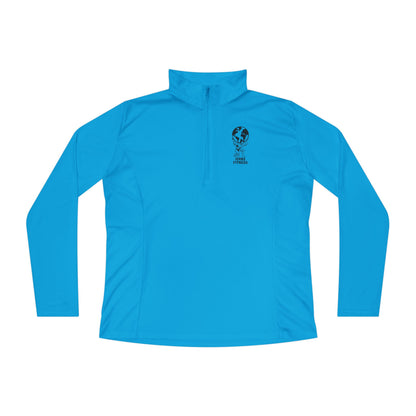 Ladies’ Quarter-Zip Pullover - FB - JGRNZ Fitness
