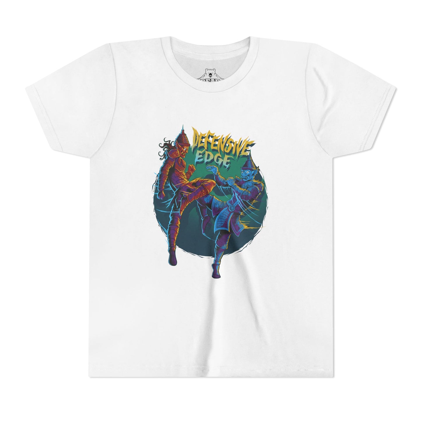 Airlume Cotton Athletic Youth Tee - DEM- Defensive Edge Martial Arts