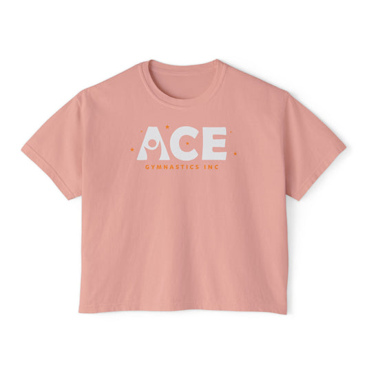 Women’s Oversized Boxy Tee - Ace Gymnastics