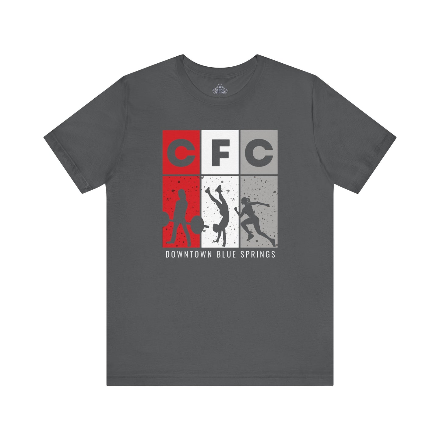 Women's Airlume Cotton Athletic Tee - CF Cerberus