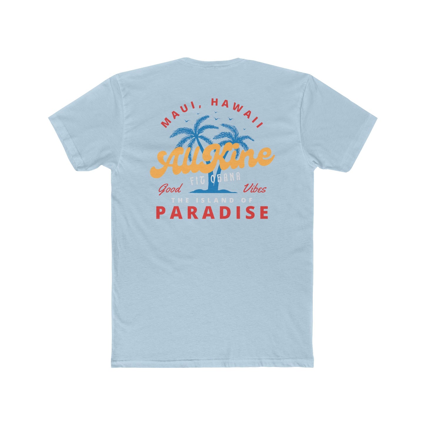 Next Level – Unisex 100% Cotton Crew Tee - Paradise - All Kine