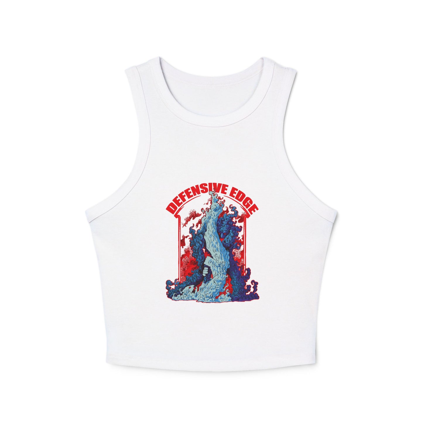 Ladies Ribbed Tank - DE-Defensive Edge Martial Arts