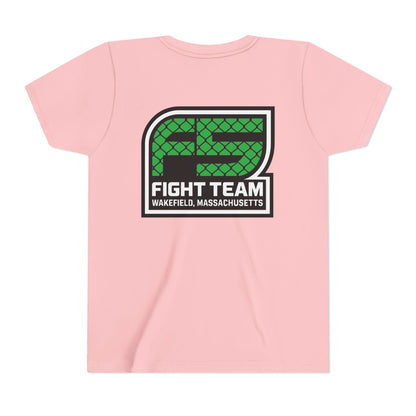 Youth Airlume Cotton Athletic  Tee - F5 - Defensive Edge Martial Arts